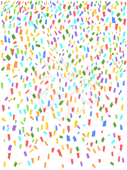 the seamless background of colorful Confetti patterns