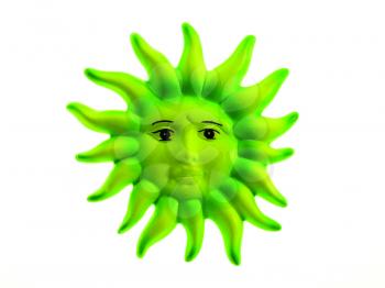 Royalty Free Photo of a Plastic Sun