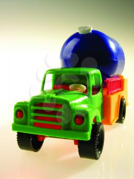 Royalty Free Photo of a Toy Firetruck