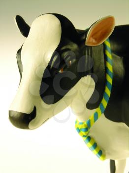 Royalty Free Photo of a Cow Figurine