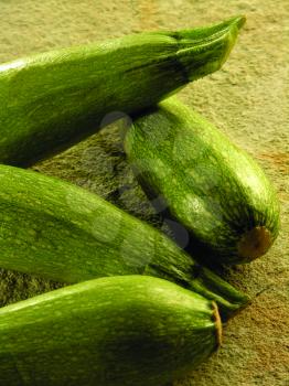Royalty Free Photo of Zucchinis