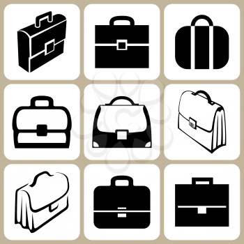 Royalty Free Clipart Image of Briefcase
