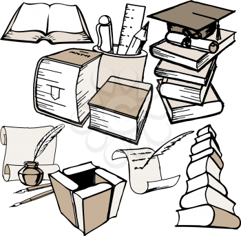 Royalty Free Clipart Image of a School Supply