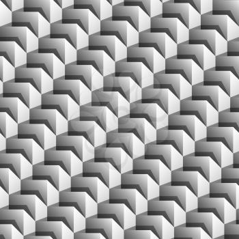 Royalty Free Clipart Image of a Ribbed Surface Background