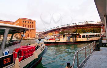 Venice Calatrava bridge della costituzione newest construction in town