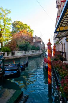 Venice Italy unusual pittoresque view most touristic place in the world still can find some secret hidden spot