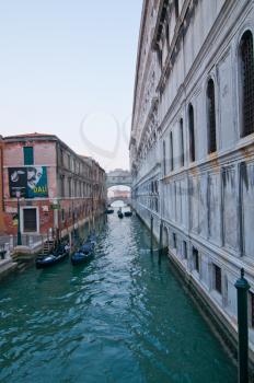 Venice Italy ponte dei sospiri  sight bridge unusual view