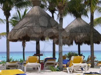 Royalty Free Photo of a Resort in Cancun
