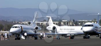 Royalty Free Photo of Private Jets