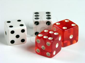 Royalty Free Photo of Pairs of Dice