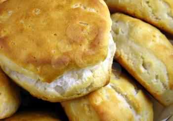 Royalty Free Photo of Fresh Biscuits