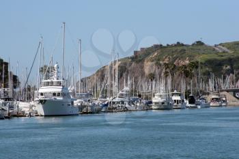 Royalty Free Photo of a Bunch of Boats