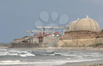 Royalty Free Photo of the San Onofre Nuclear Generating Station 