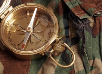Royalty Free Photo of a Compass