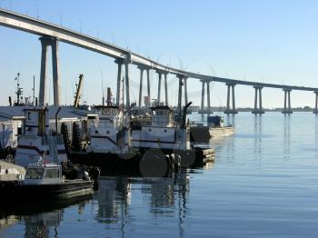 Royalty Free Photo of San Diego's Coronado Bay Bridge