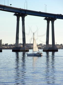 Royalty Free Photo of San Diego's Coronado Bay Bridge