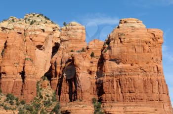 Royalty Free Photo of Rocks Formations in Sedona, Arizona
