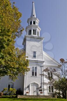 Royalty Free Photo of the Hilltop Presbyterian Church in New Jersey
