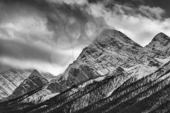 The Ten Peaks majesty near Banff in Canada's Alberta Rocky Mountains