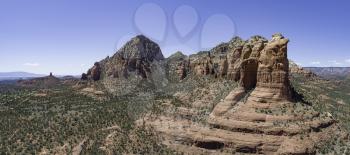 Royalty Free Photo of Sedona, Arizona landscape panoramic