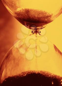 Royalty Free Photo of a Close Up of an Hourglass