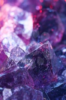 Royalty Free Photo of a Purple Amethyst Background