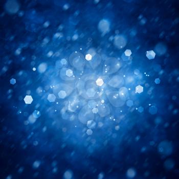 Ice lights. Abstract winter backgrounds