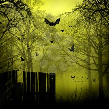 Abstract Halloween backgrounds with copy space for your design