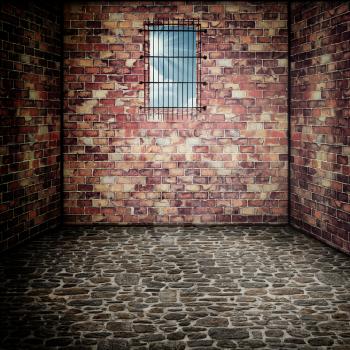 Prison. Abstract architectural backgrounds for your design