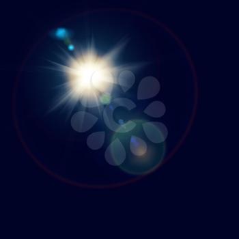 Abstract lights, sun and festive backgrounds for your design