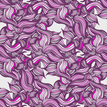 Abstract pattern. Seamless background. Hand drawn vector illustration