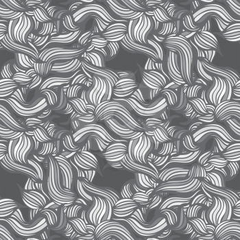 Abstract pattern. Seamless background. Hand drawn vector illustration