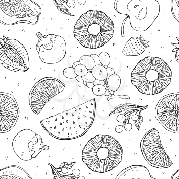 Vintage floral seamless pattern with hand drawn flowers. Can be used for wallpaper, website background, textile, phone case print