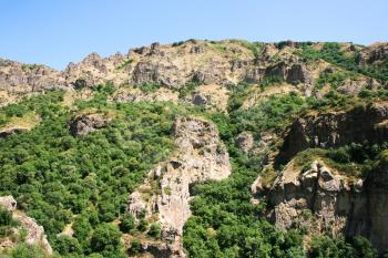 Royalty Free Photo of an Armenian Landscape With Mountains