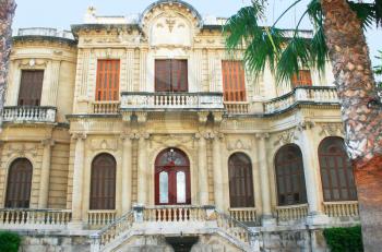 Royalty Free Photo of an Old Library in Limassol, Cyprus