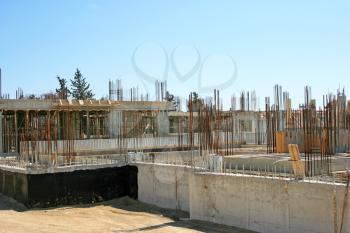 Royalty Free Photo of a Building and Construction Site