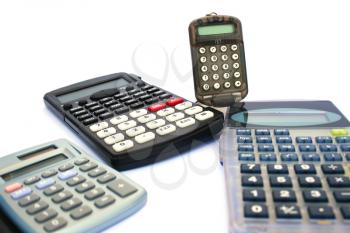 Royalty Free Photo of Calculators