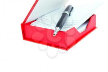 Royalty Free Photo of a Pen and Paper