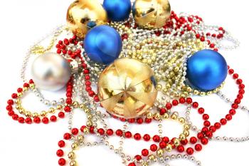 Royalty Free Photo of Christmas Ornaments 