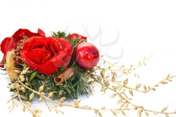 Royalty Free Photo of a Christmas Wreath