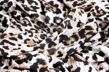 Royalty Free Photo of an Animal Print Fabric