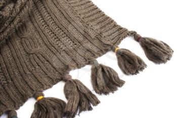 Royalty Free Photo of a Brown Scarf