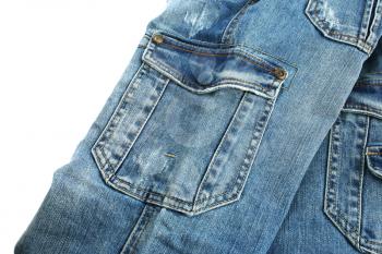 Royalty Free Photo of a Pair of Blue Jeans