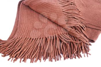 Royalty Free Photo of a Brown Scarf