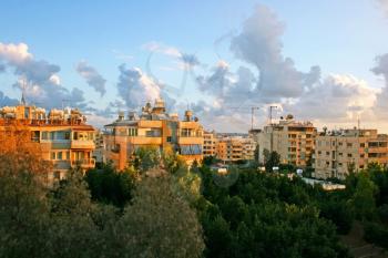 Royalty Free Photo of Buildings Limassol City, Cyprus