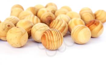 Royalty Free Photo of Wooden Balls