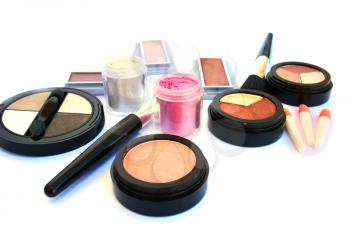 Royalty Free Photo of a Bunch of Makeup