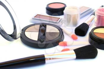 Royalty Free Photo of a Bunch of Makeup