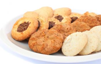 Royalty Free Photo of a Plate of Cookies