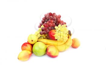 Royalty Free Photo of a Bunch of Fruit